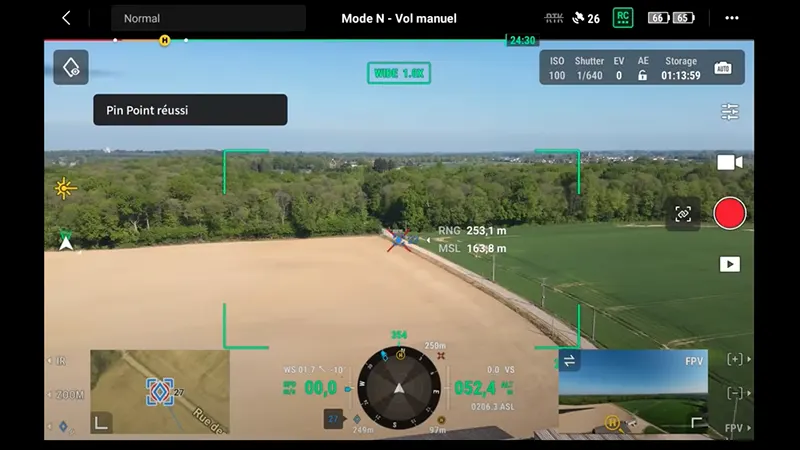 PinPoint : drone DJI M30T