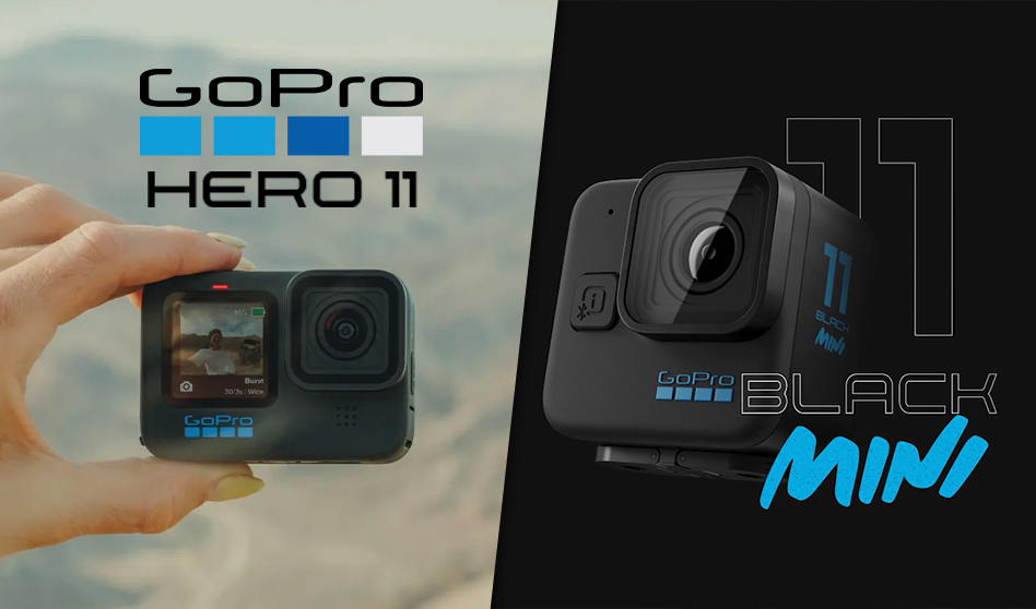 GoPro Hero11 Black et GoPro Hero11 Black Mini
