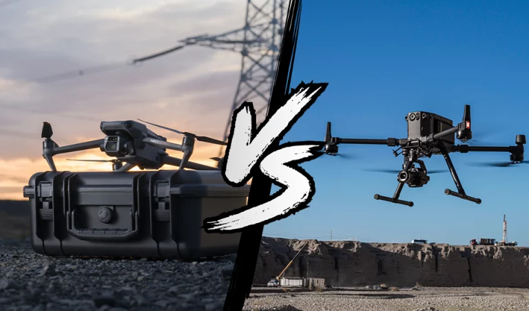 DJI Mavic 3E vs. DJI Matrice 300 RTK avec Zenmuse P1