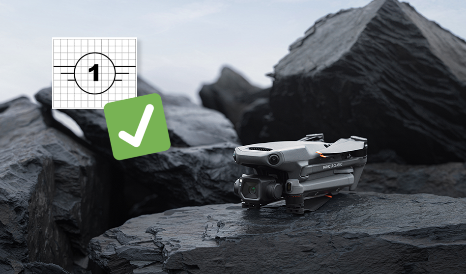 Le DJI Mavic 3 Classic est le premier drone au monde conforme CE