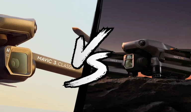 Comparatif technique DJI Mavic 3 Classic, Standard, Cine