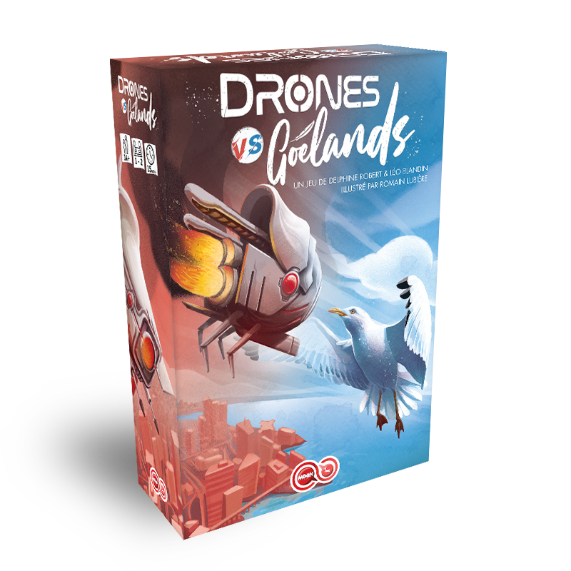 Boîte du jeu Drones vs. Goélands