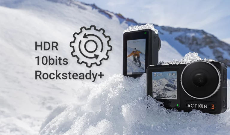 Mise à jour de la caméra DJI Osmo Action 3