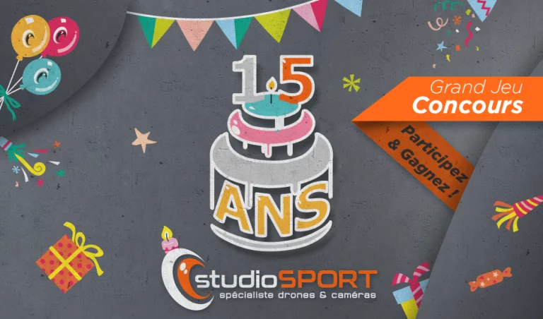 Grand jeu concours des 15 ans de studioSPORT