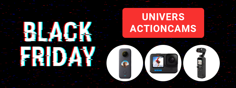Black Friday studioSPORT 2022 : Univers Actioncams