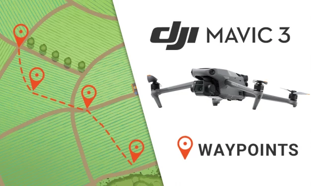 Le mode Waypoints est désormais disponible pour les drones DJI Mavic 3