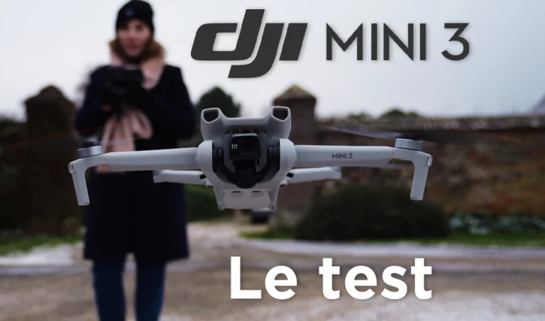 Test studioSPORT du DJI Mini 3