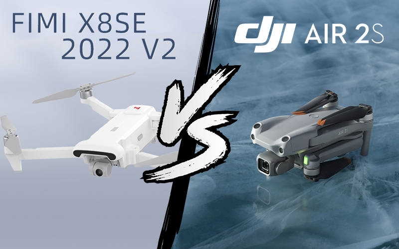 FIMI X8 SE 2022 V2 vs. DJI Air 2S