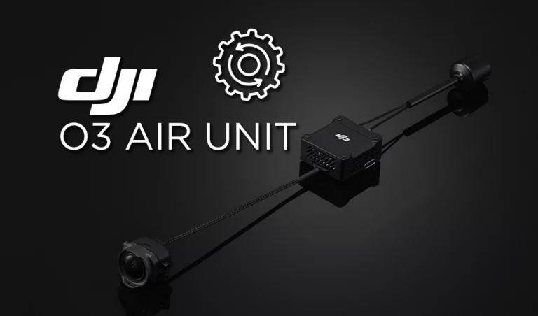 Mise à jour firmware DJI O3 Air Unit