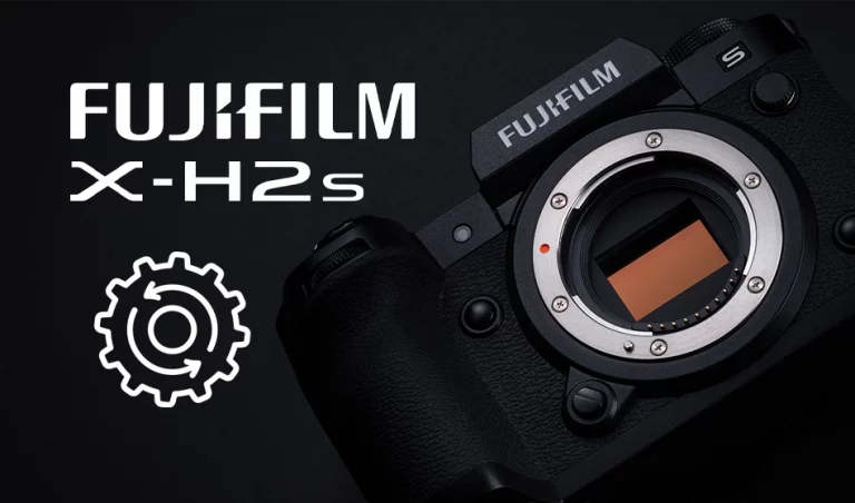 Mise à jour fujifilm X-H2S