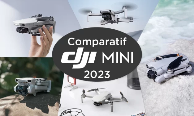 Comparatif 2023 des drones DJI Mini pour débuter