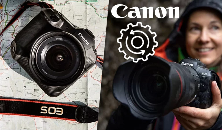 Mise à jour Canon EOS R5 et EOS R3