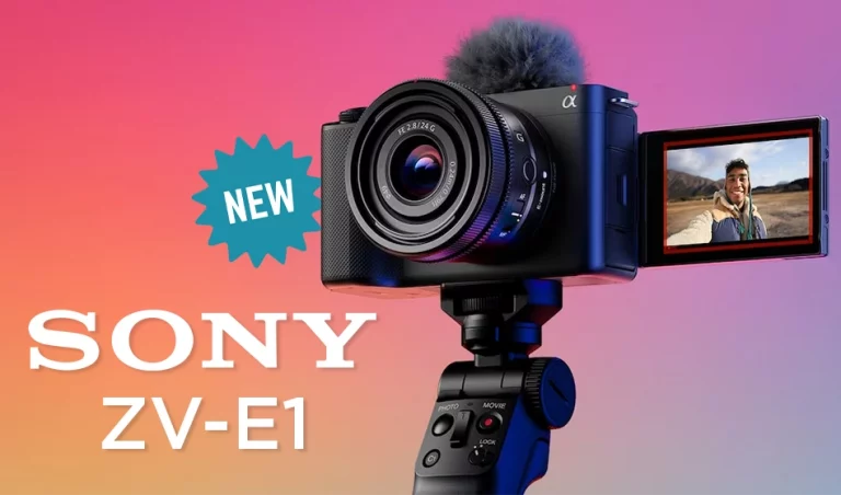 Présentation du Sony ZV-E1