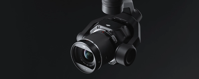 Caméra Zenmuse X9-8K du DJI Inspire 3