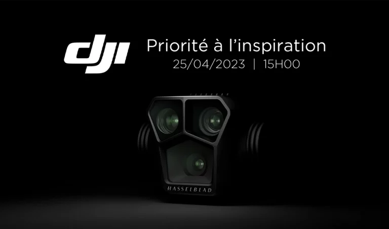 Teaser DJI priorité à l'inspiration