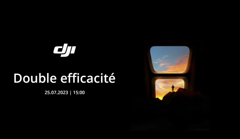 Teaser DJI Double efficacité