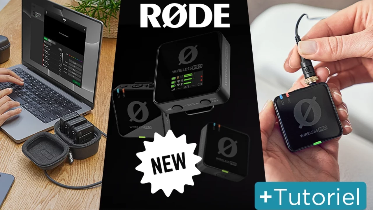 RODE Wireless PRO, un microphone sans-fil pour les professionnels