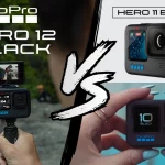 Comparatif technique GoPro Hero12 Black, Hero11 Black et Hero10 Black