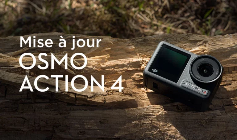 Mise à jour de la DJI Osmo Action 4