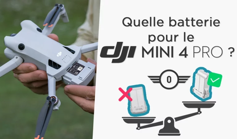 Quelle batterie pour le DJI Mini 4 Pro ?