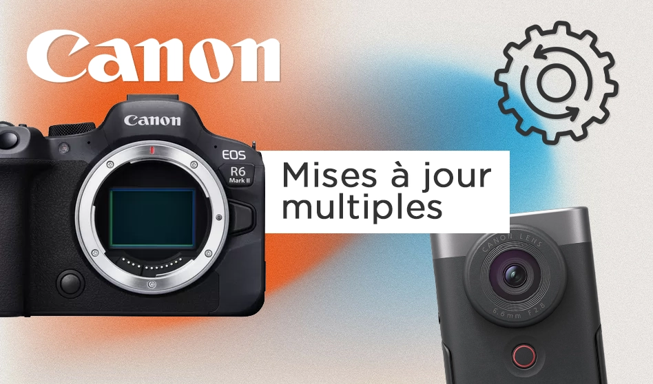 Mises à jour Canon : du nouveau pour la gamme EOS R et le PowerShot V10<span class="wtr-time-wrap block after-title"><span class="wtr-time-number">6</span> minutes de lecture</span>