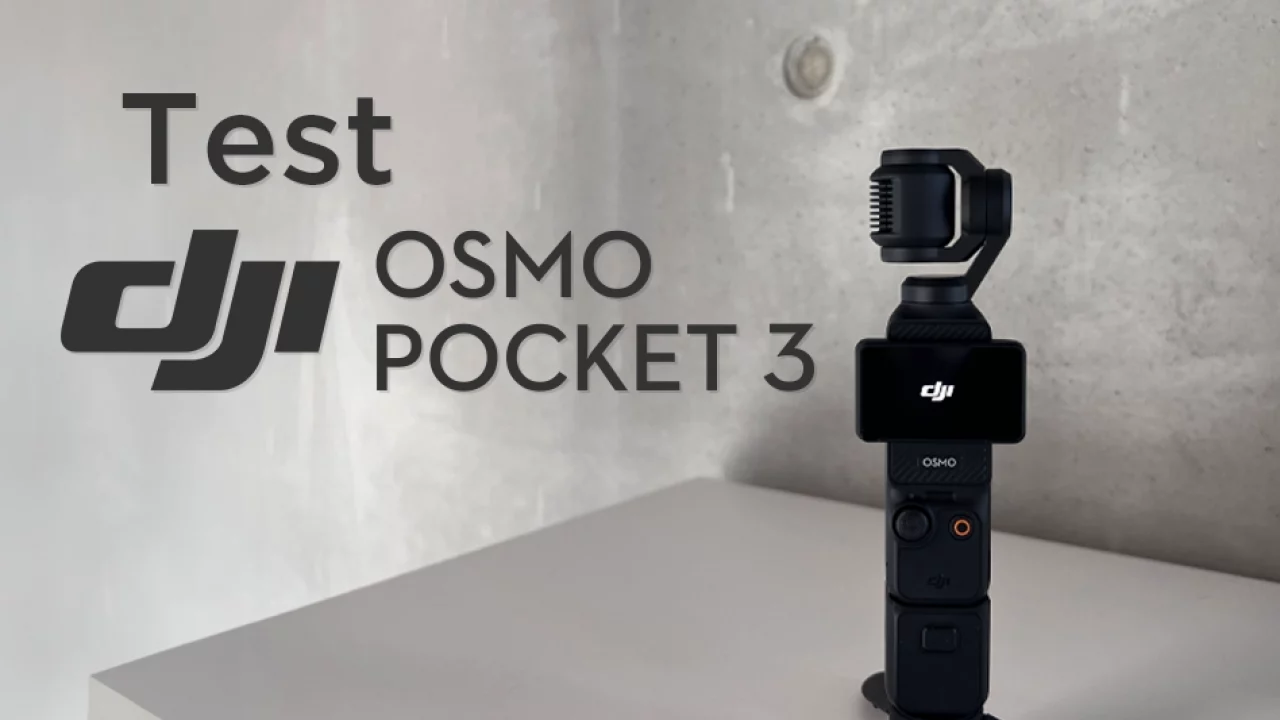 Test de la caméra DJI Osmo Pocket 3 - studioSPORT