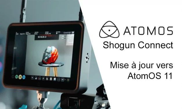 Mise à jour Atomos Shogun Connect : AtomOS 11 et ses fonctionnalités arrivent  !