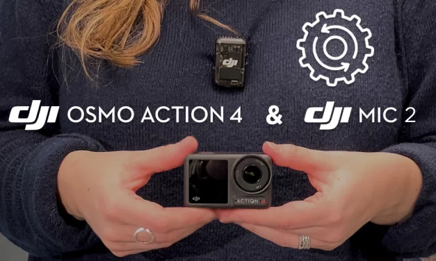DJI Osmo Action 4 : enfin compatible avec l’émetteur DJI Mic 2