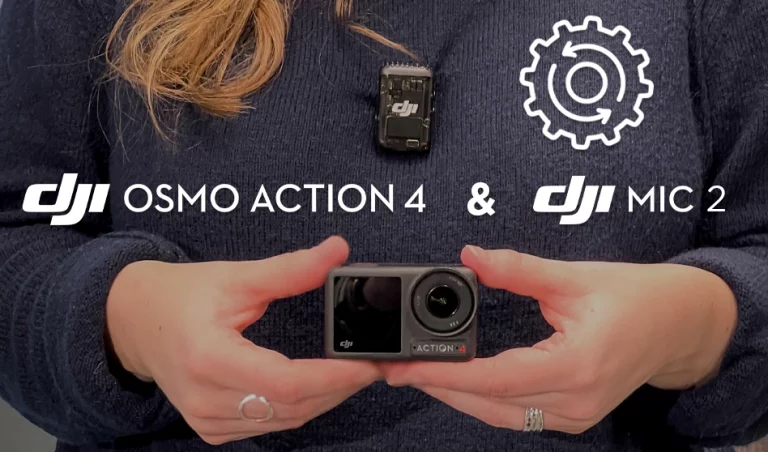 DJI Osmo Action 4 et DJI Mic 2