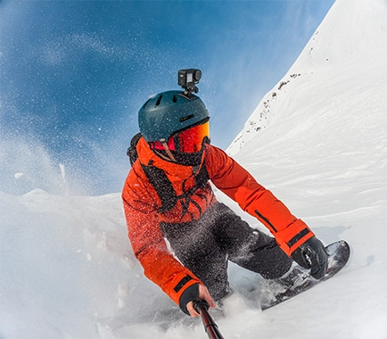 Les 5 meilleures action-cams pour les sports d'hiver !