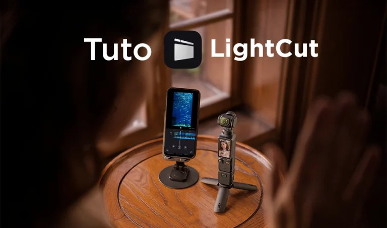 Tutoriel sur l'application LightCut