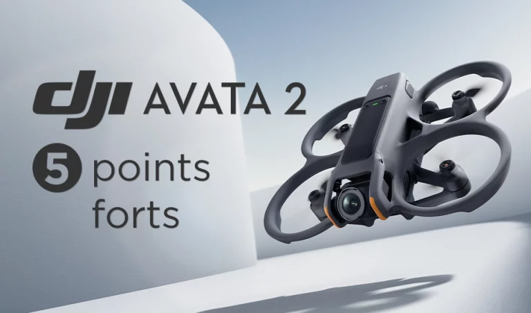 Les cinq points forts du DJI Avata 2