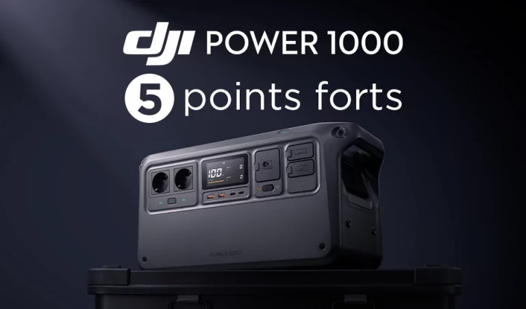 Les 5 points forts de la station de charge DJI Power 1000