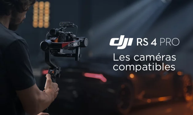 DJI RS 4 Pro : quelles sont les caméras compatibles ?