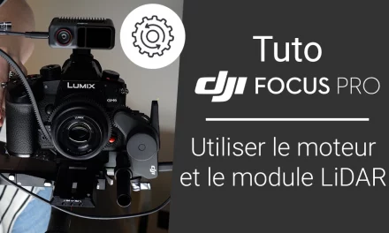 Tuto DJI Focus Pro : installation et paramétrage du moteur et du LiDAR