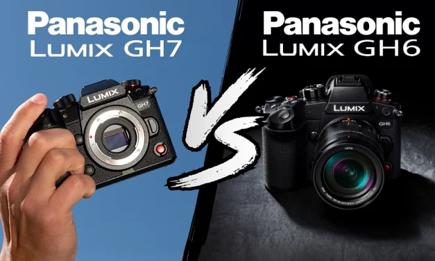 Comparatif technique Panasonic Lumix GH7 et GH6