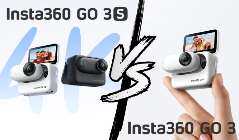 Comparatif Insta360 GO 3S vs Insta360 GO 3