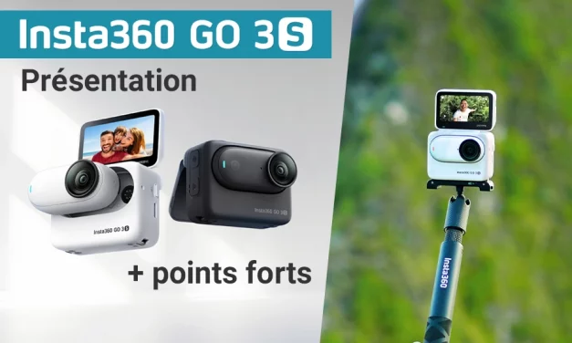 Insta360 GO 3S : la petite caméra 4K par excellence