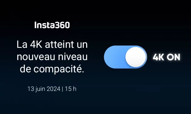 Teaser Insta360 : La 4K atteint un nouveau niveau de compacité