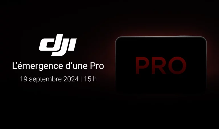 Teaser DJI : L'émergence d'une Pro
