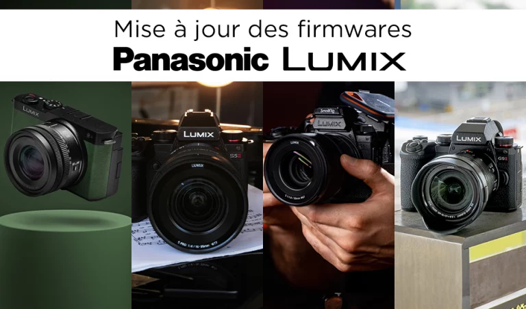 Mise à jour firmwares Panasonic Lumix S9, S5III, S5IIX & G9II