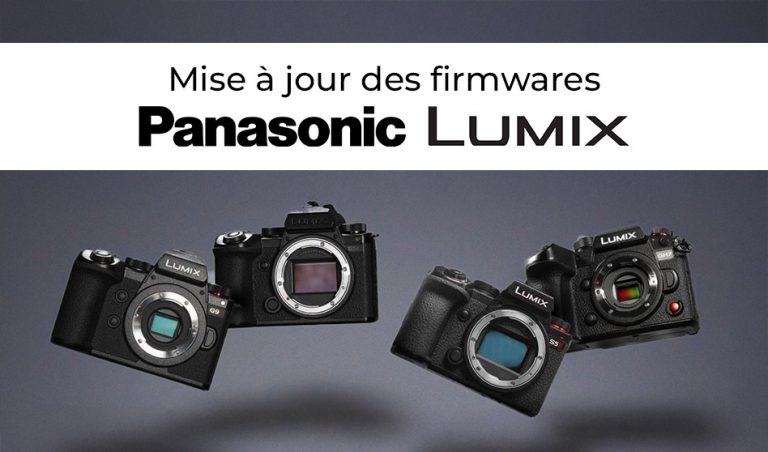 Mise à jour des boîtiers Panasonic Lumix janvier 2025