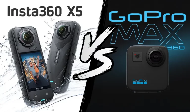 Comparatif Insta360 X5 et GoPro Max