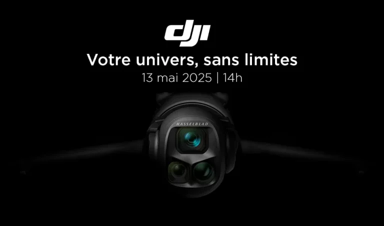 Teaser DJI "Votre univers, sans limites" Mai 2025
