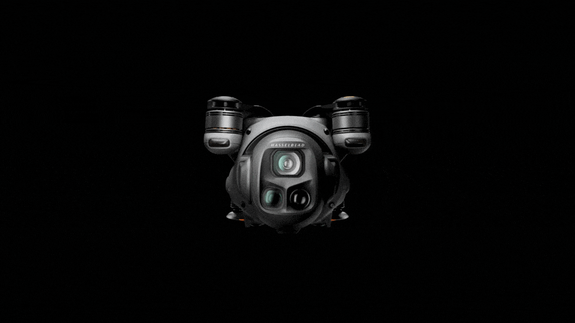 Aperçu de la rotation de la nacelle Infinity du DJI Mavic 4 Pro