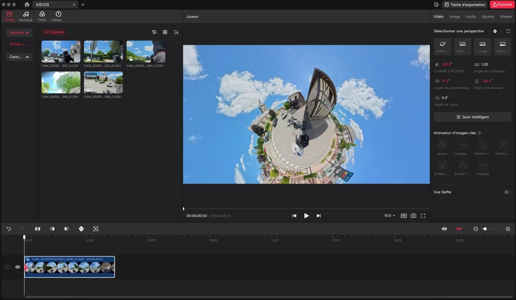 Tuto DJI Studio : Création d'un projet