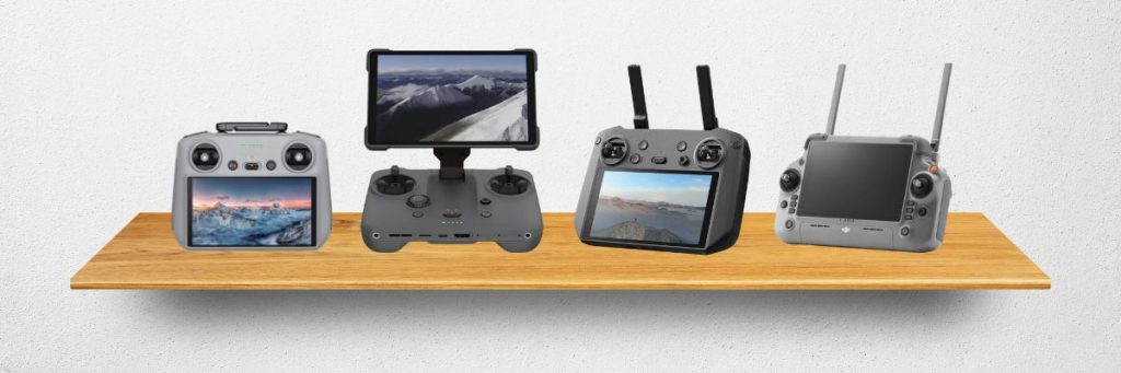 Liste des radiocommandes DJI compatibles avec la mise à jour de sécurité