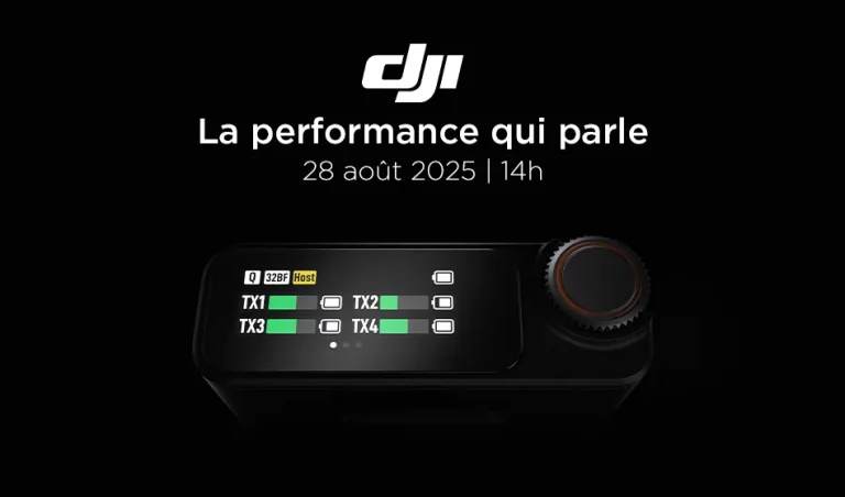 Teaser DJI Août 2025