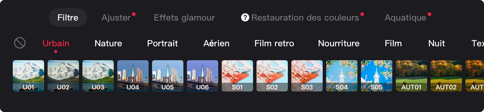Ajout de filtres sur le montage - Tuto DJI Osmo 360