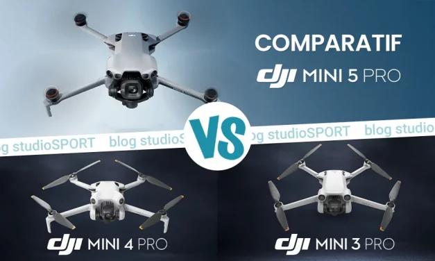 Comparatif DJI Mini 5 Pro, Mini 4 Pro et Mini 3 Pro